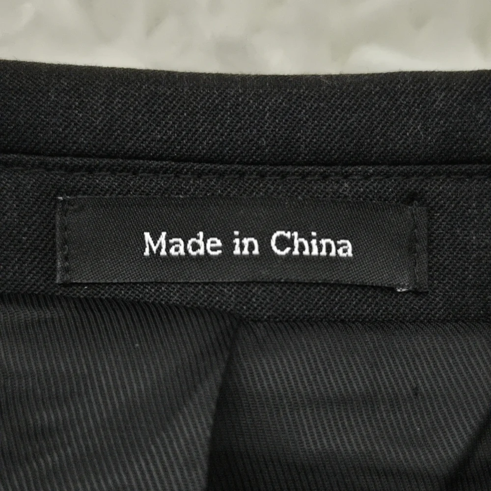 PRONTO UOMO PLATINUM SUIT JACKET BLAZER 100% WOOL. Color: Charcoal. Size 48L. Ne
